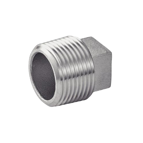 Square Male Plug Threaded Pipe Fittings