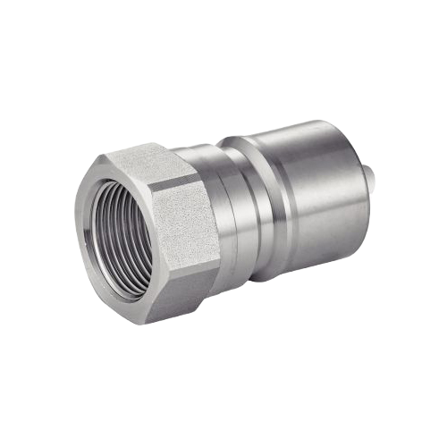 Male Coupler With Check Valve Hydraulic Pipe Fittings