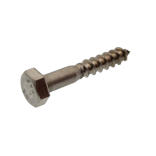 Hexagon Head Wood Screw - Stainless Steel