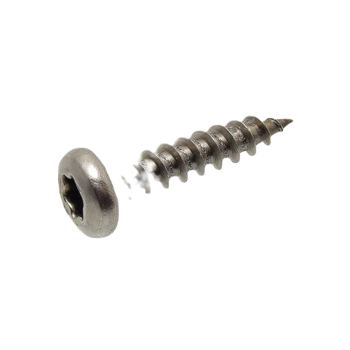 Six Lobes Cross Recessed Pan Head Chipboard Screw - Stainless Steel