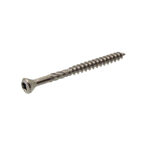 Six Lobes Raised Countersunk Head Decking Screw