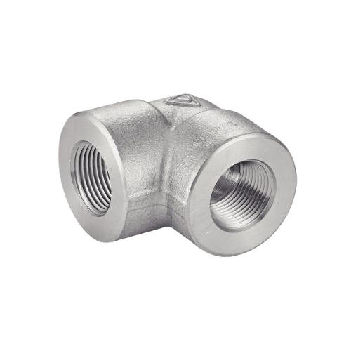 90° Female / Female Elbow Npt 3000 Lbs Unions With Threaded Ends