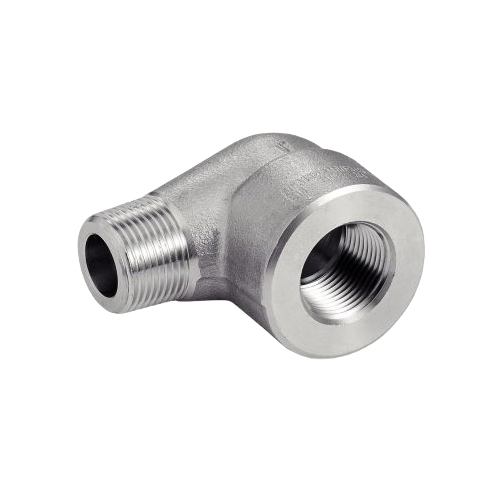 90° Male / Female Elbow Npt 3000 Lbs Unions With Threaded Ends