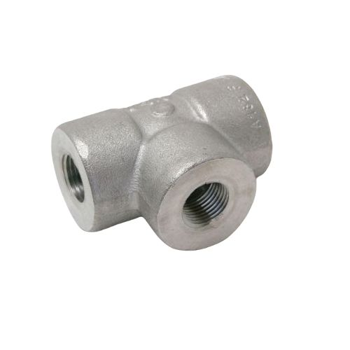 Tee Npt Threaded 3000 Lbs Unions With Threaded Ends