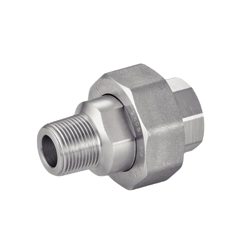 Male / Female Union Npt 3000 Lbs Unions With Threaded Ends
