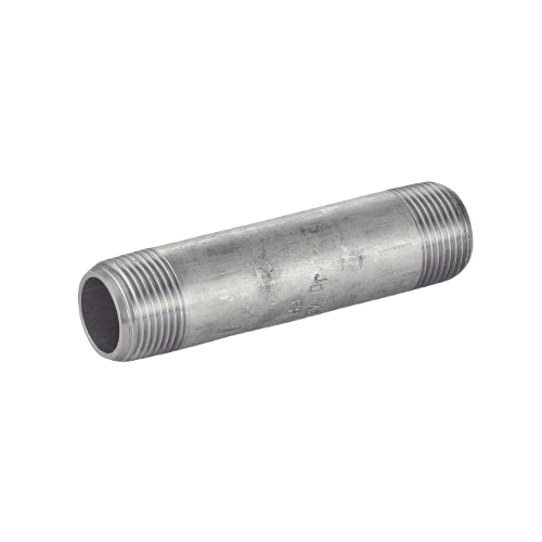 Long Nipple Npt 3000 Lbs Unions With Threaded Ends