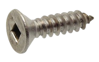Square Recessed Countersunk  Head Self Tapping Screw Stainless Steel
