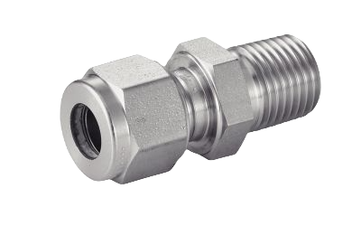 Male Connector (Taper Thread) Double Ring Unions