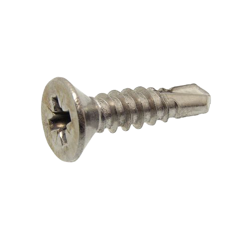Self Drilling Screw Countersunk Head “Pozidriv“ Recess - Stainless Steel