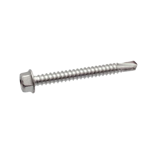 Hexagon Head With Flange Self-Drilling Screw Point 3- Steel And Stainless Steel