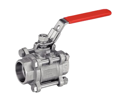 3 Pieces Ball Valve With Full Bore - Sw Or Bw Ends