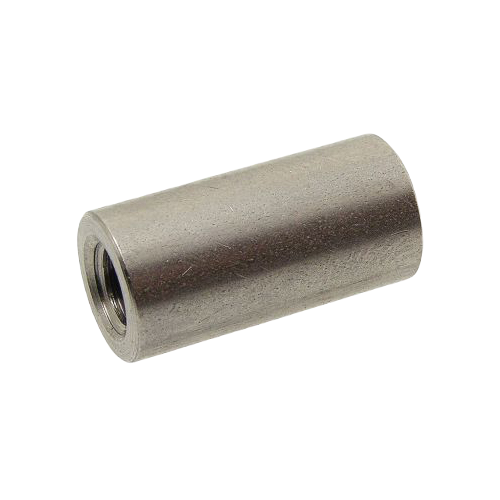 Cylindrical Coupling Nut  Stainless Steel