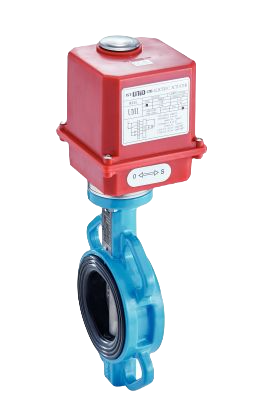 Butterfly Valve With Electrical Servomotor 230 V