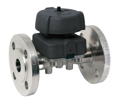 Manual Diaphragm Valve With Flanges