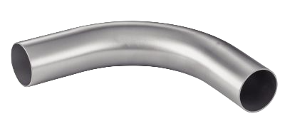 90° Bend With Straight End, Radius = 3D  Sms Fittings