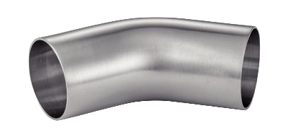 45° Bend With Straight End  Sms Fittings