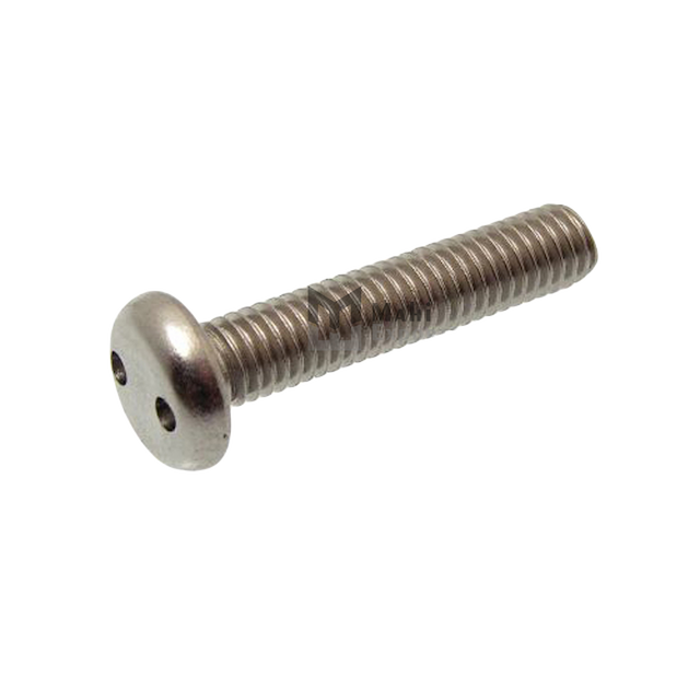 Metric Thread Pan Head Security Screw “Snake Eyes“