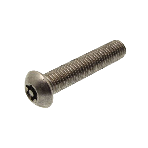Metric Thread Security Screw Button Head Six Lobes Recess