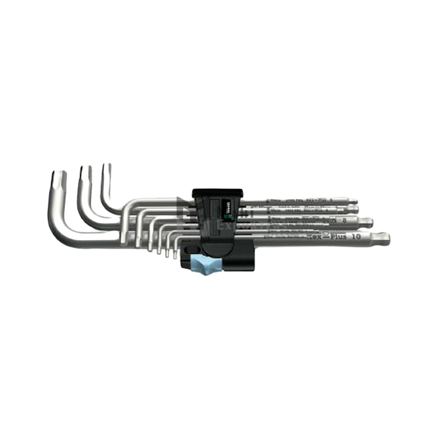 Nine Keys Set For Hexagonal Socket Screws
