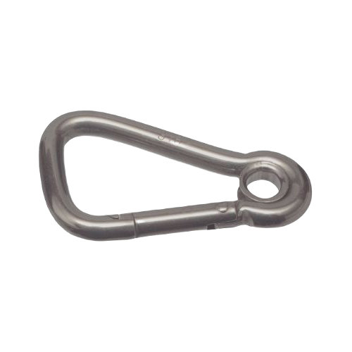 Spring Hook With Eyelet Asymetric Cables Chains Hardware