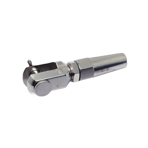 Swageless Jaw Terminal For Wire Decoration