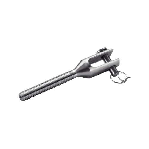 Small Threaded Machined Fork Stud - Right Threaded Decoration