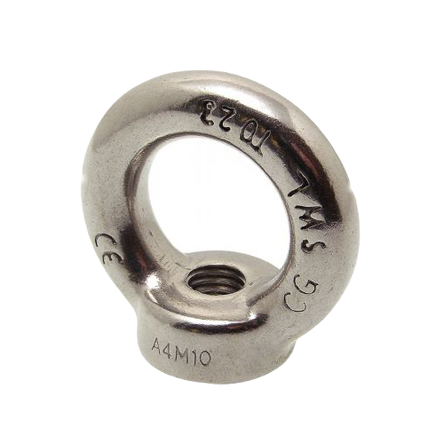 Lifting Eye Nut Forged Stainless Steel Transmission Lifting