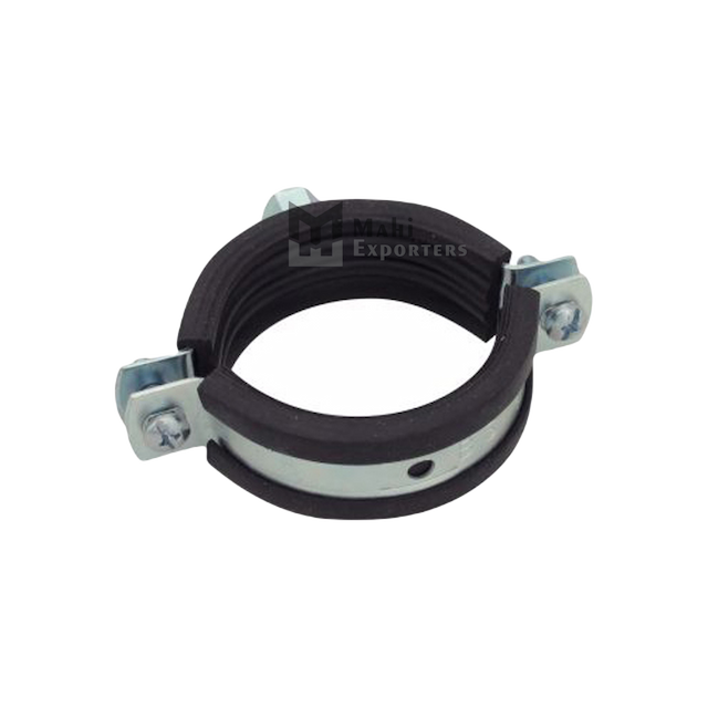 Two Screws Clamp With Noise Insulating Lining  Supportage